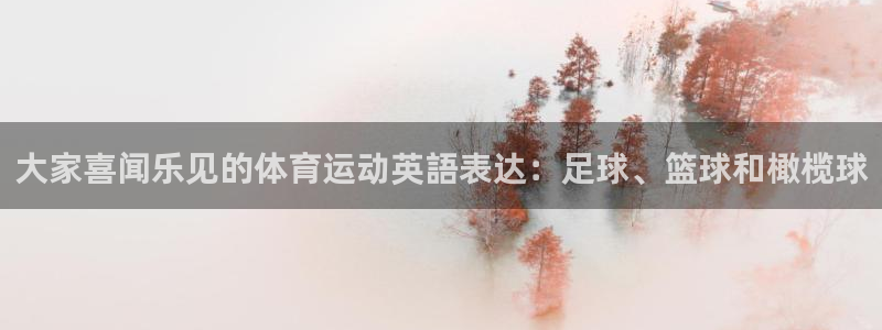 谈球吧体育：大家喜闻乐见的体育运动英語表达：足球、篮球和橄榄球