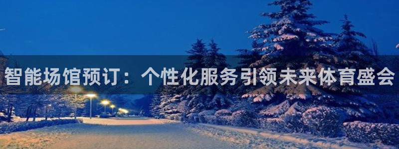 谈球吧体育官网：智能场馆预订：个性化服务引领未来体育盛会