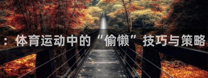 谈球吧体育官网：：体育运动中的“偷懒”技巧与策略