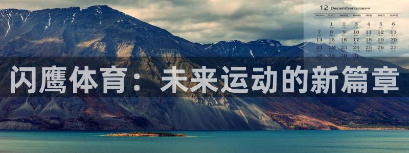 谈球吧：闪鹰体育：未来运动的新篇章