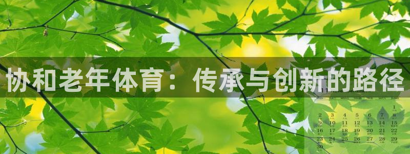 谈球吧体育：协和老年体育：传承与创新的路径