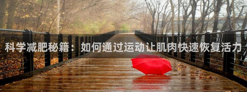 谈球吧体育官网：科学减肥秘籍：如何通过运动让肌肉快速恢复活力