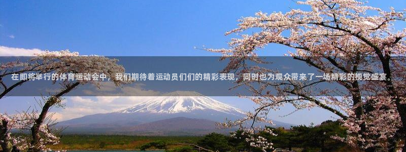 谈球吧：在即将举行的体育运动会中，我们期待着运动员们们的精彩表现，同时也为观众带来了一场精彩的视觉盛宴。